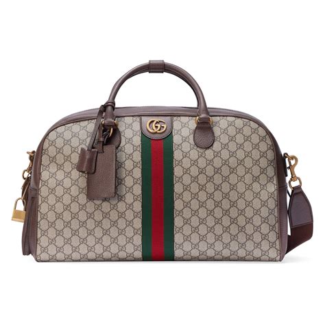 gucci bowling ball|Gucci embossed duffle bag.